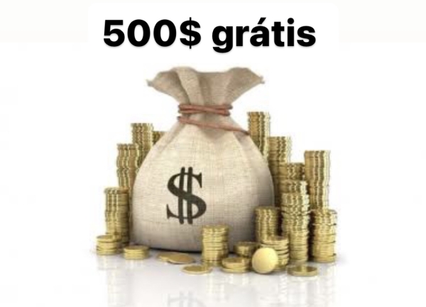 500$ grátis 