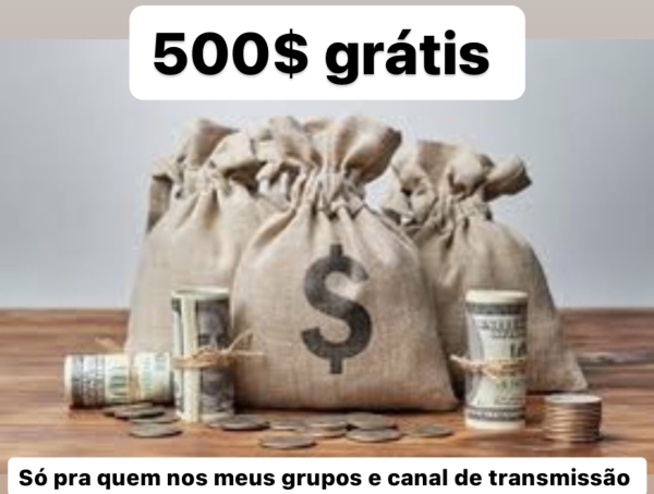 500$ grátis 